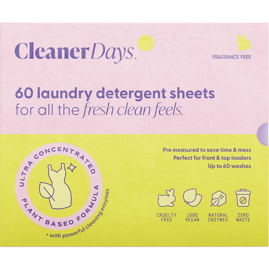 Laundry Detergent Sheets Fragrance Free