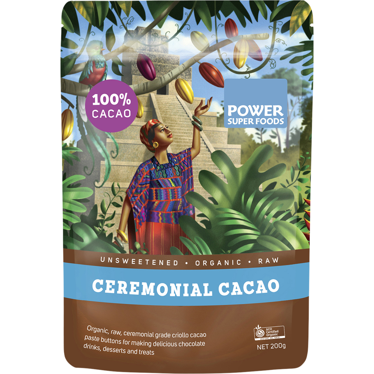 Cacao Paste Buttons Ceremonial Grade Certified Organic