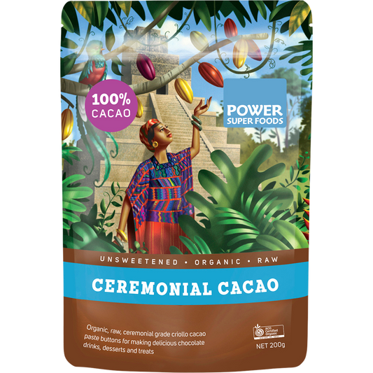 Cacao Paste Buttons Ceremonial Grade Certified Organic