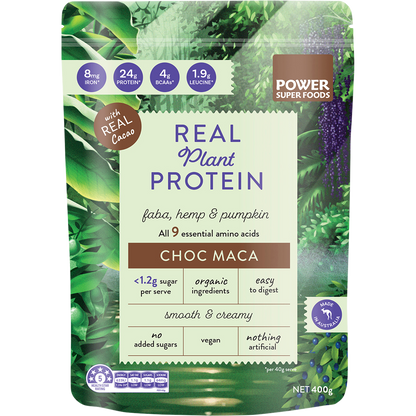 Real Plant Protein Choc Maca