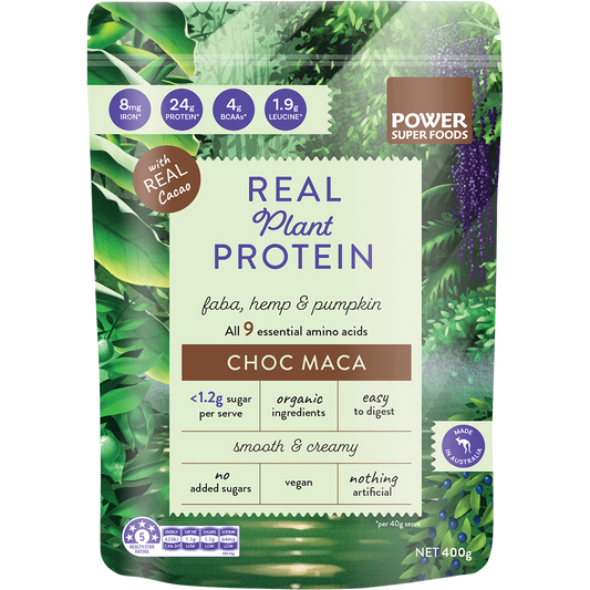 Real Plant Protein Choc Maca