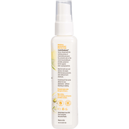 Deodorant Spray Chamomile & Green Tea