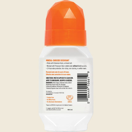 Crystal Roll-On Deodorant Citrus & Cedar 66ml