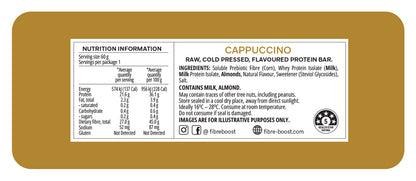 Fibre Boost Cold Pressed Cappucino flavoured Protein bar