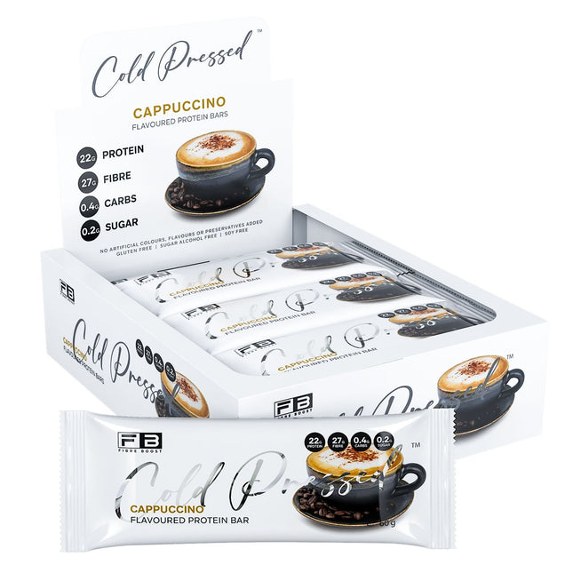 Fibre Boost Cold Pressed Cappucino flavoured Protein bar