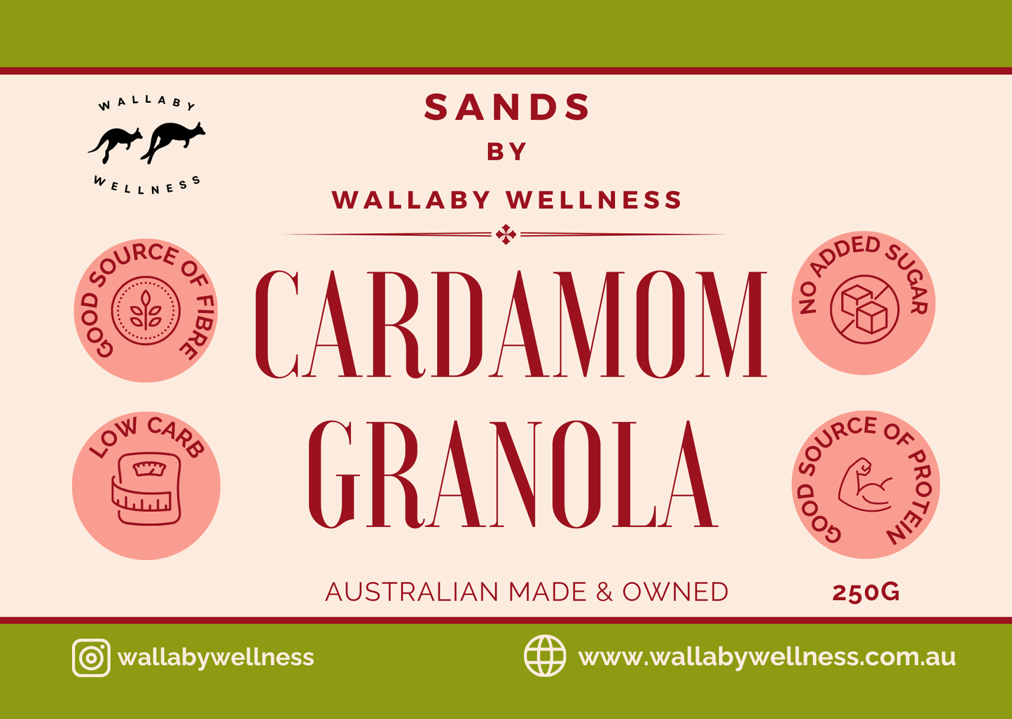 Cardamom Granola 250g