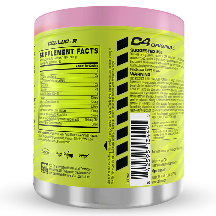 Cellucor C4 Original Pre-workout Pink Lemonade