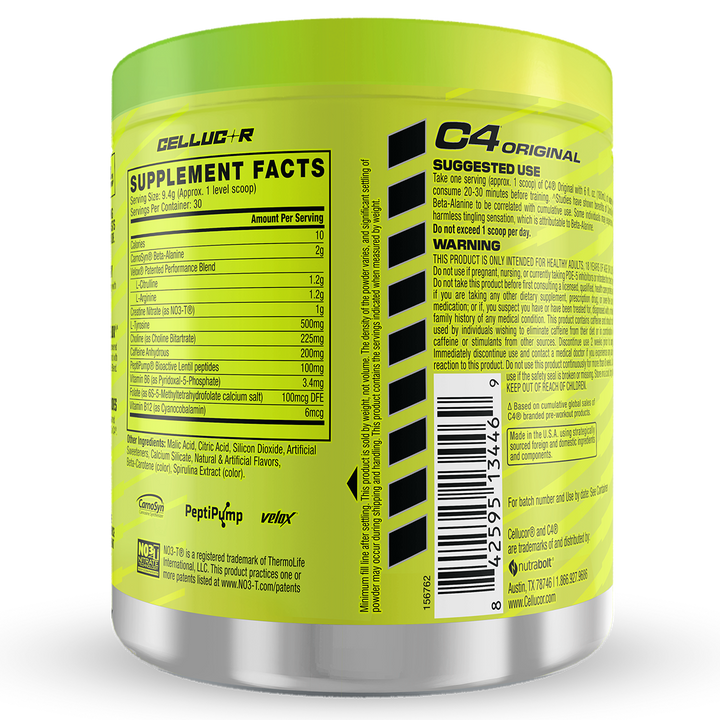 Cellucor C4 Original Pre-workout Sour Green Apple