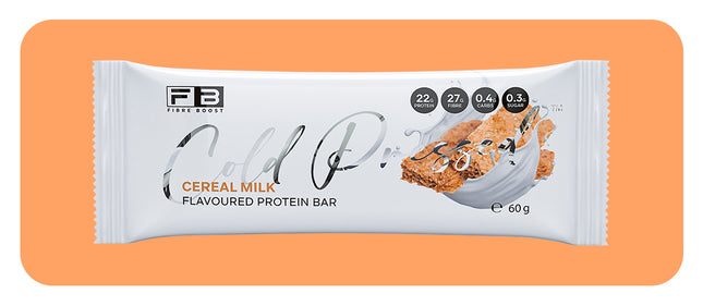 Fibre Boost Cold Pressed Cereal Milk Protein Bar