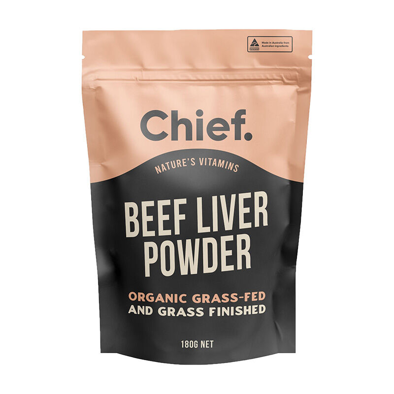 Chief Nutrition Organic Beef Liver Powder 180g