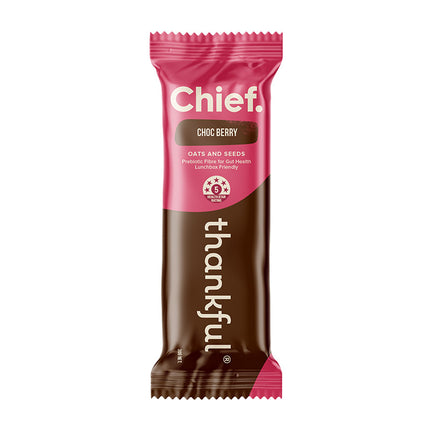 Chief Nutrition Thankful Bar - Choc Berry 30g (Pack of 12)