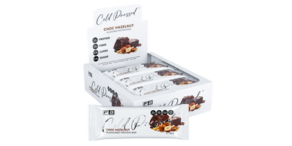 Fibre Boost Cold Pressed Choc Hazelnut flavoured Protein Bar