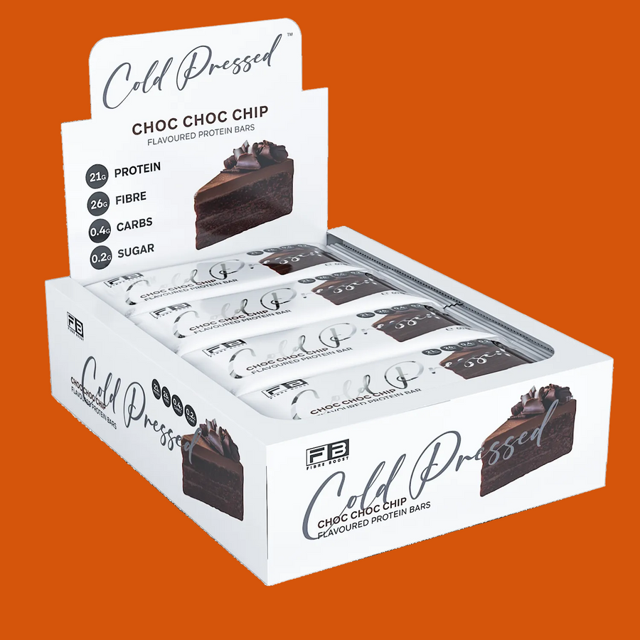 Fibre Boost Choc Choc Chip Protein Bar | Wallaby Wellness