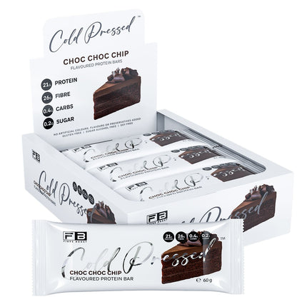 Fibre Boost Cold Pressed Choc Choc Chip Protein Bar
