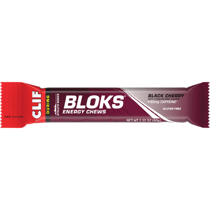 Clif Bloks energy chew package on a white background