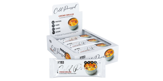 Fibre Boost Cold Pressed Creme Brulee Protein Bar