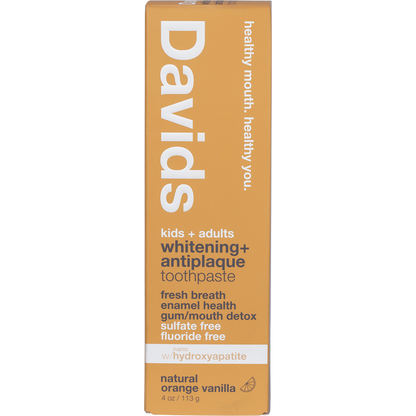 Whitening + Antiplaque Orange + Vanilla