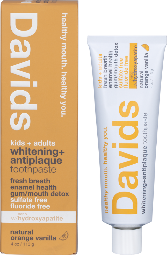 Whitening + Antiplaque Orange + Vanilla