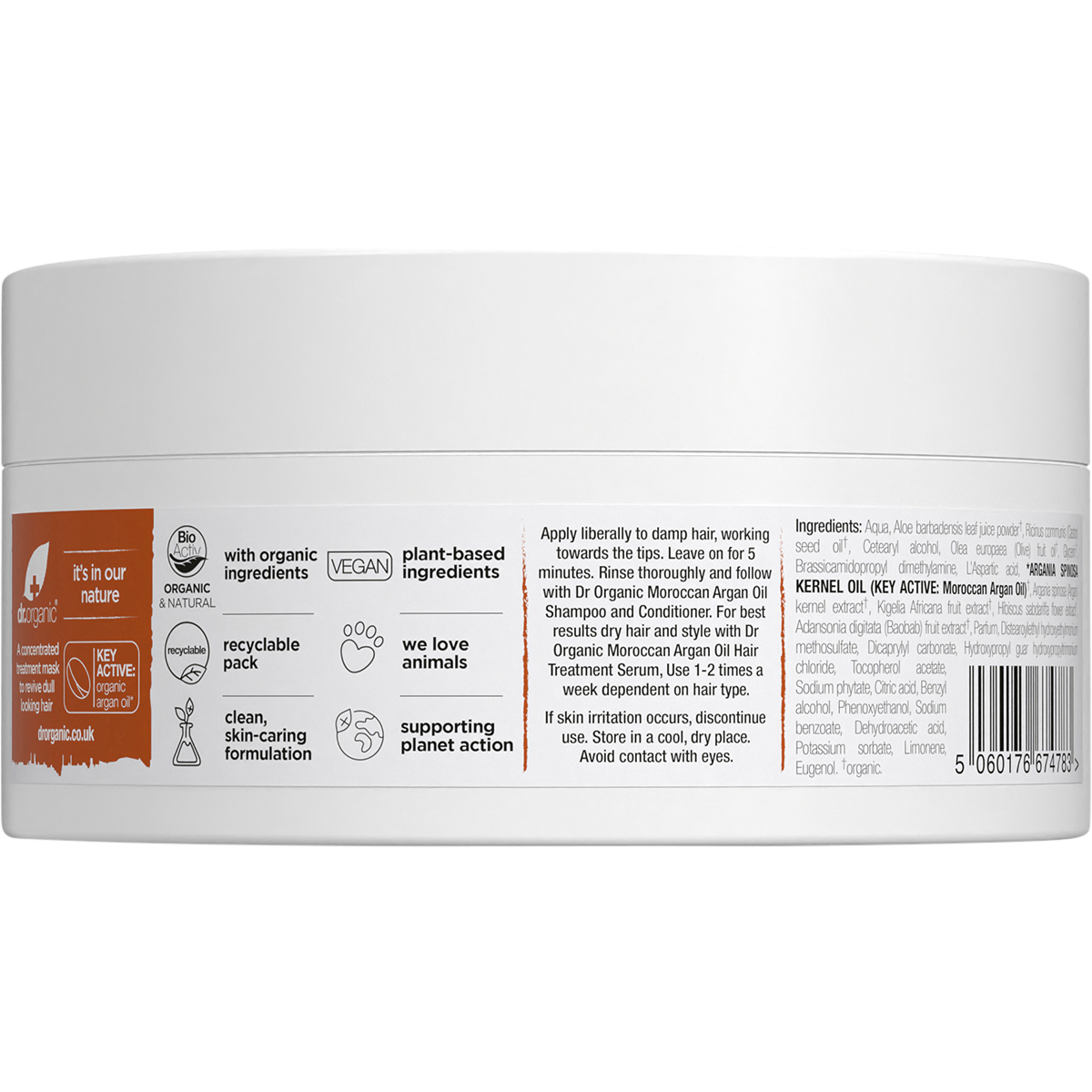 Hair Mask Moroccan Argan Oil