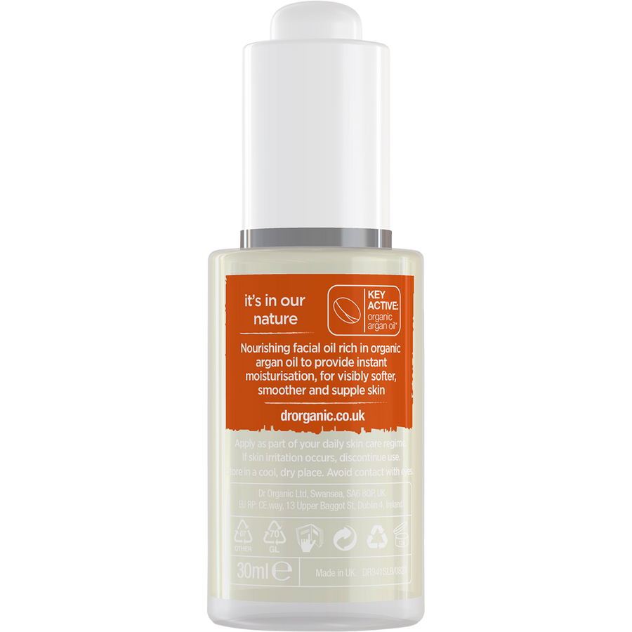 Facial Oil Organic Moroccan Argan Oil