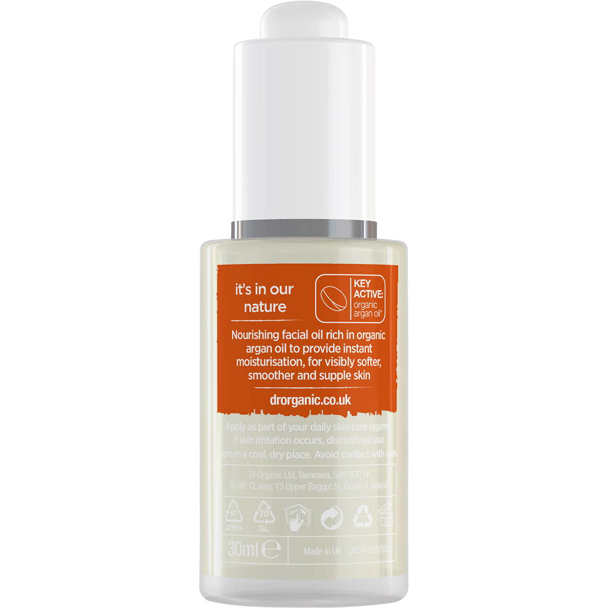 Facial Oil Organic Moroccan Argan Oil