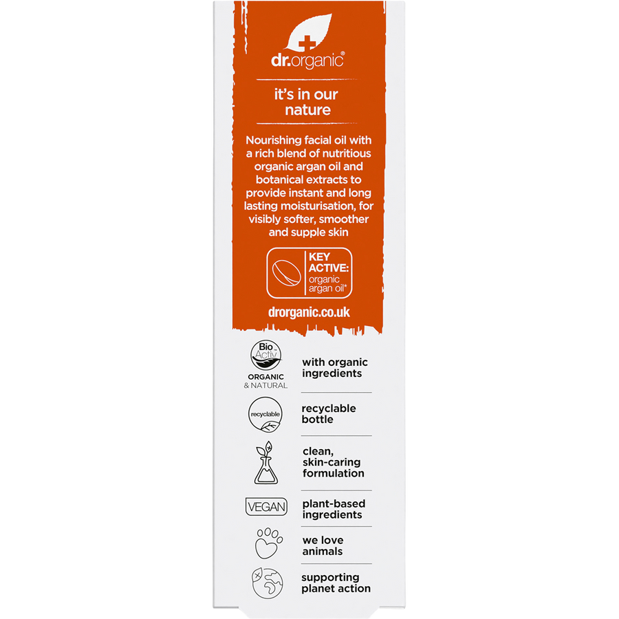 Facial Oil Organic Moroccan Argan Oil