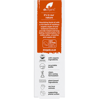 Facial Oil Organic Moroccan Argan Oil