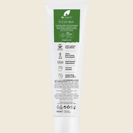 Dr. Organic Toothpaste Aloe Vera 100ml