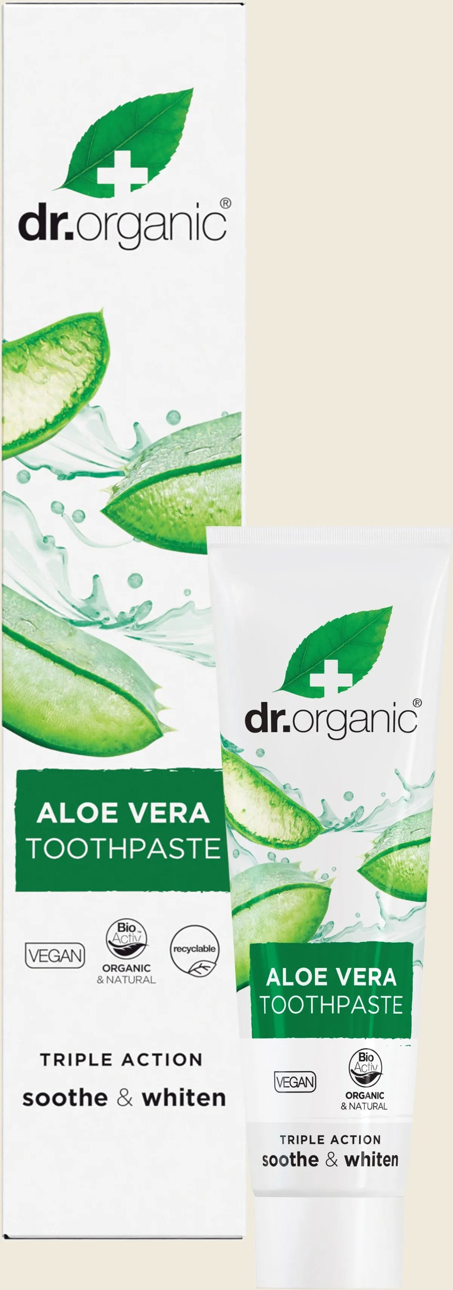 Dr. Organic Toothpaste Aloe Vera 100ml