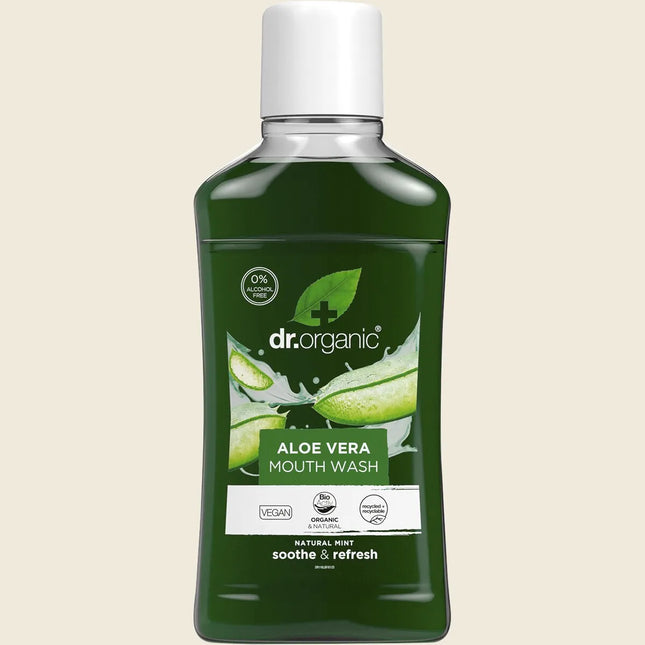 Dr. Organic Mouthwash Aloe Vera 500ml