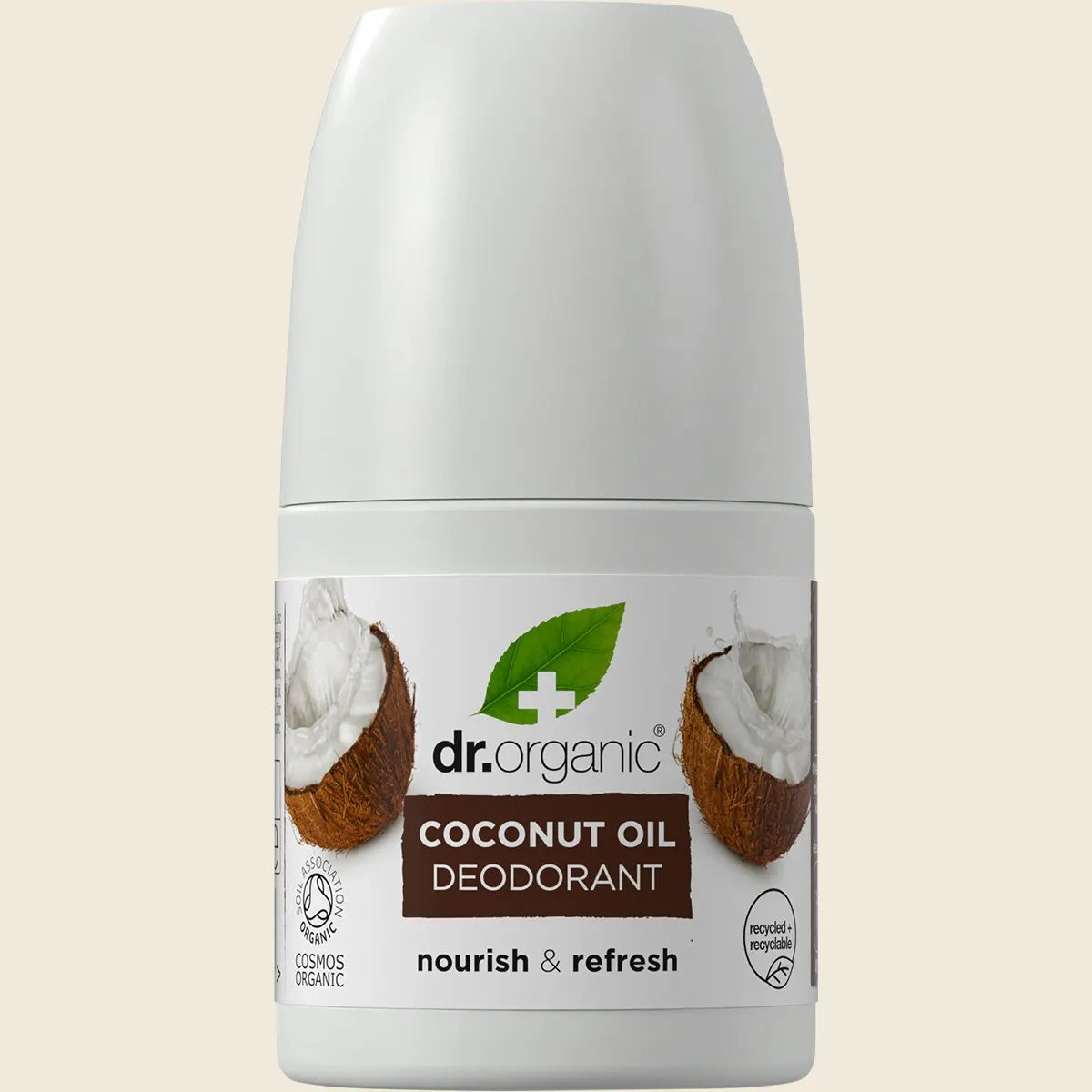 Dr. Organic Roll-On Deodorant Coconut Oil 50ml