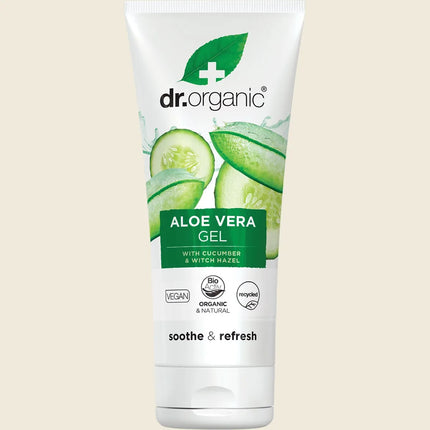 Dr. Organic Aloe Vera Gel with Cucumber 200ml