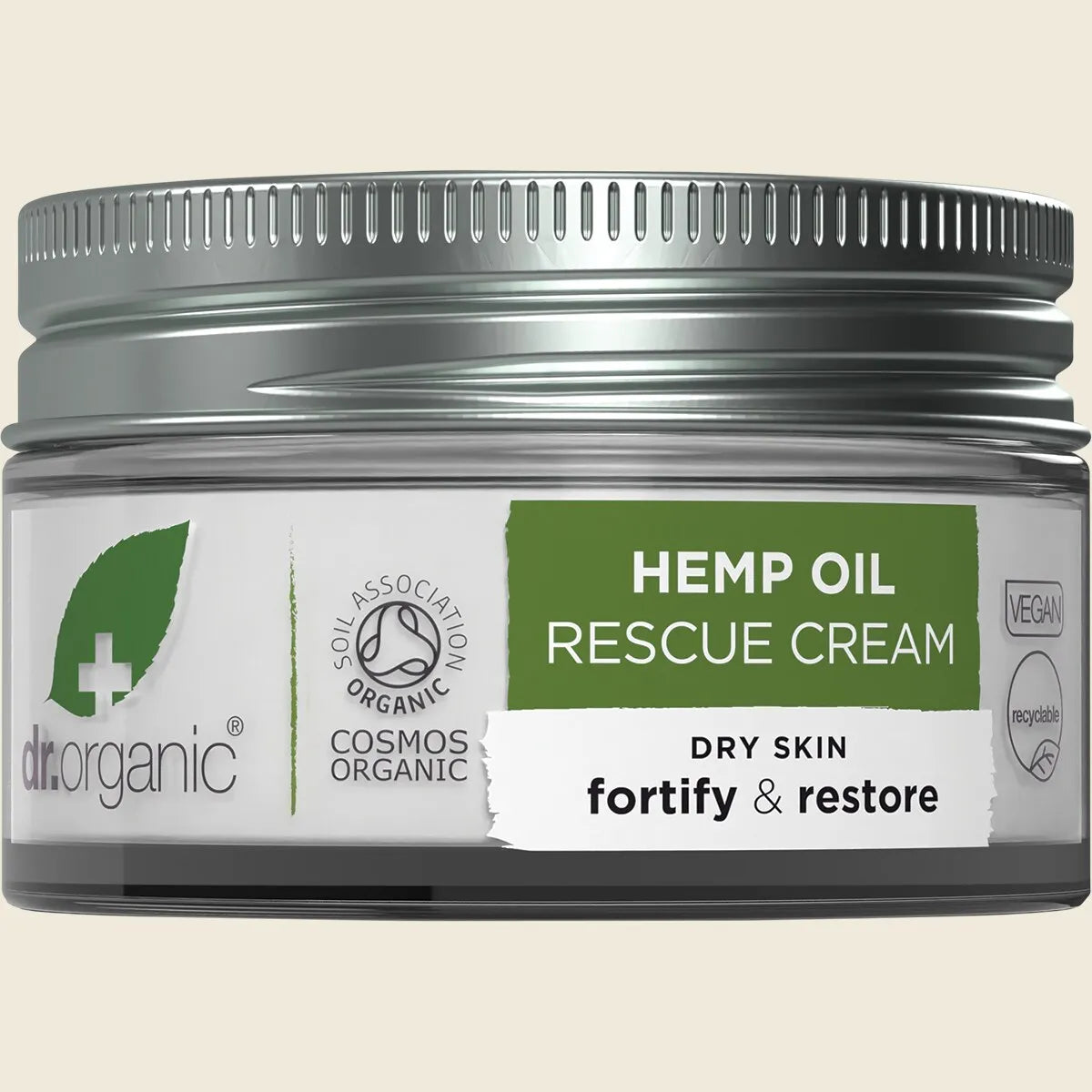 Dr. Organic Rescue Cream Hemp Oil 50ml