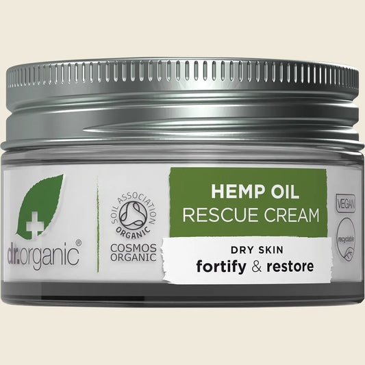 Dr. Organic Rescue Cream Hemp Oil 50ml