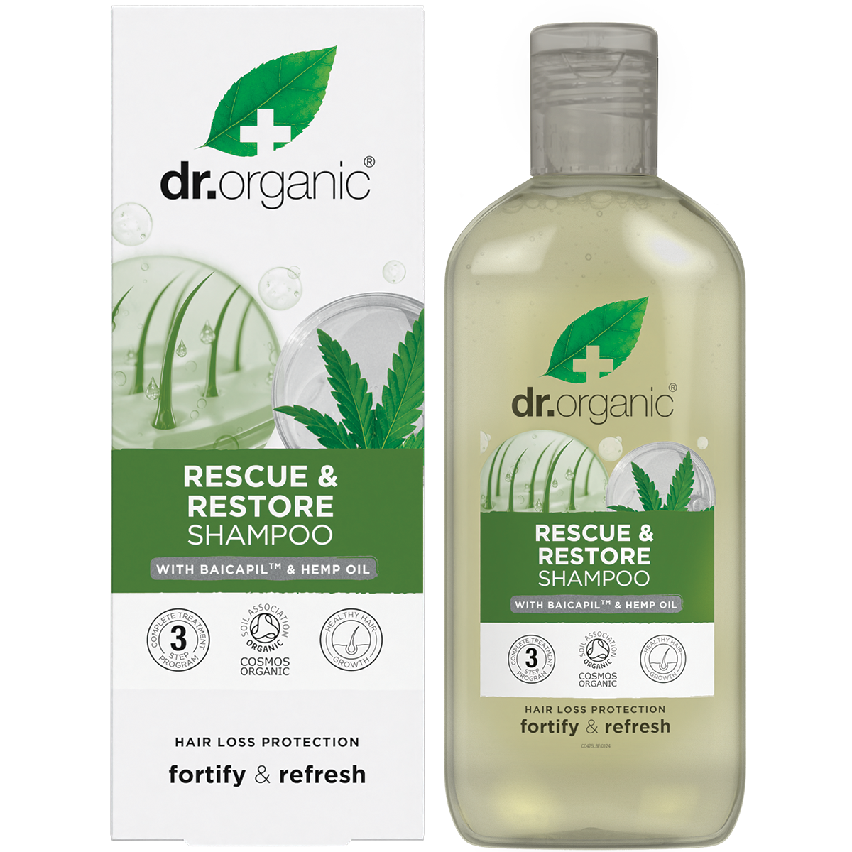Rescue & Restore Shampoo Hemp Oil