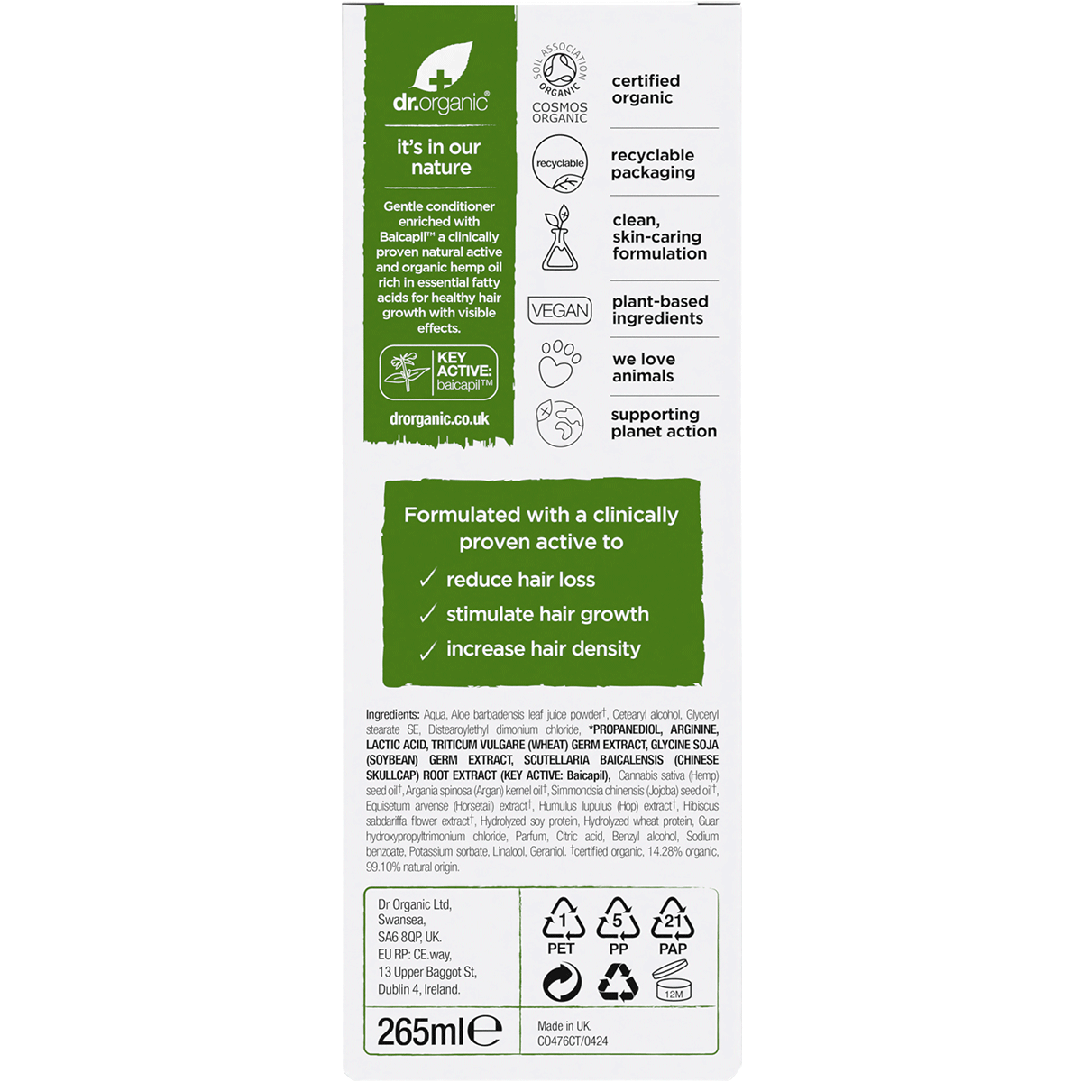 Rescue & Restore Conditioner Hemp Oil