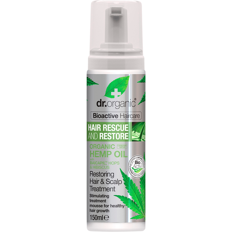 Hair & Scalp Treatment Mousse Rescue Restore Hemp Oil