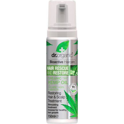 Hair & Scalp Treatment Mousse Rescue Restore Hemp Oil