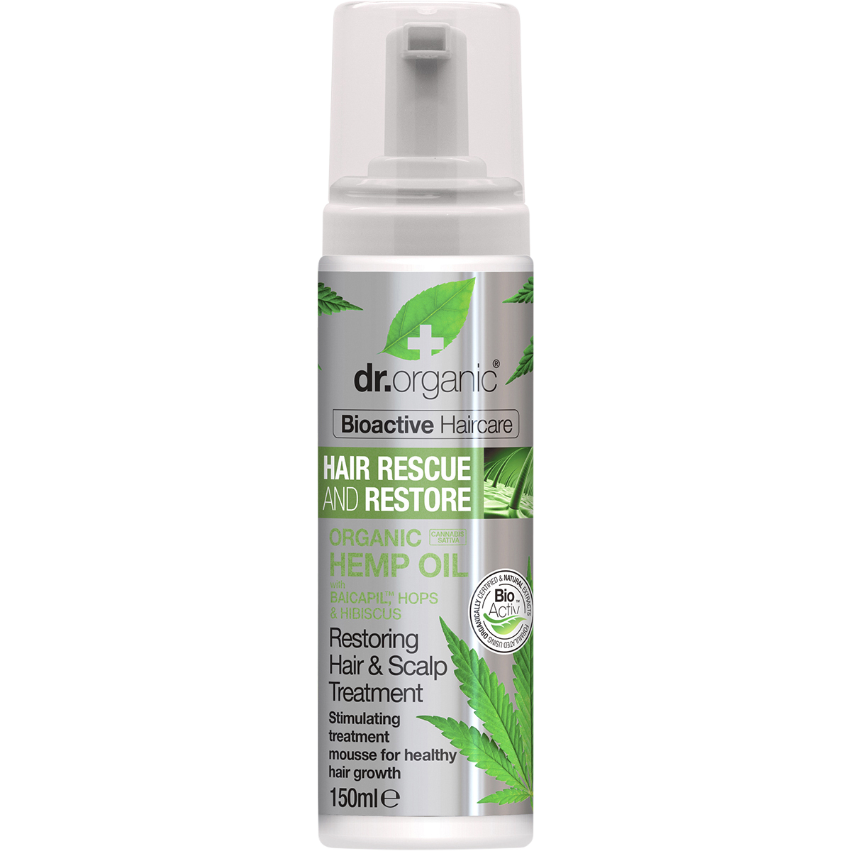 Hair & Scalp Treatment Mousse Rescue Restore Hemp Oil