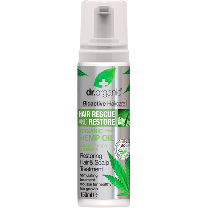 Hair & Scalp Treatment Mousse Rescue Restore Hemp Oil