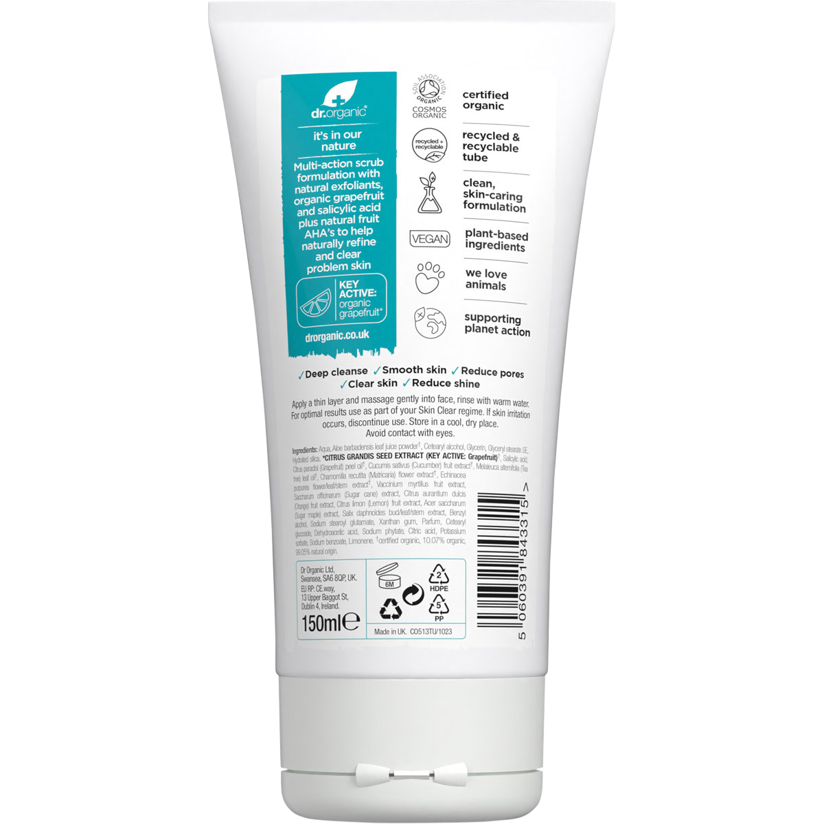 Exfoliating Face Scrub Skin Clear