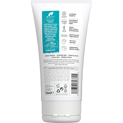 Exfoliating Face Scrub Skin Clear