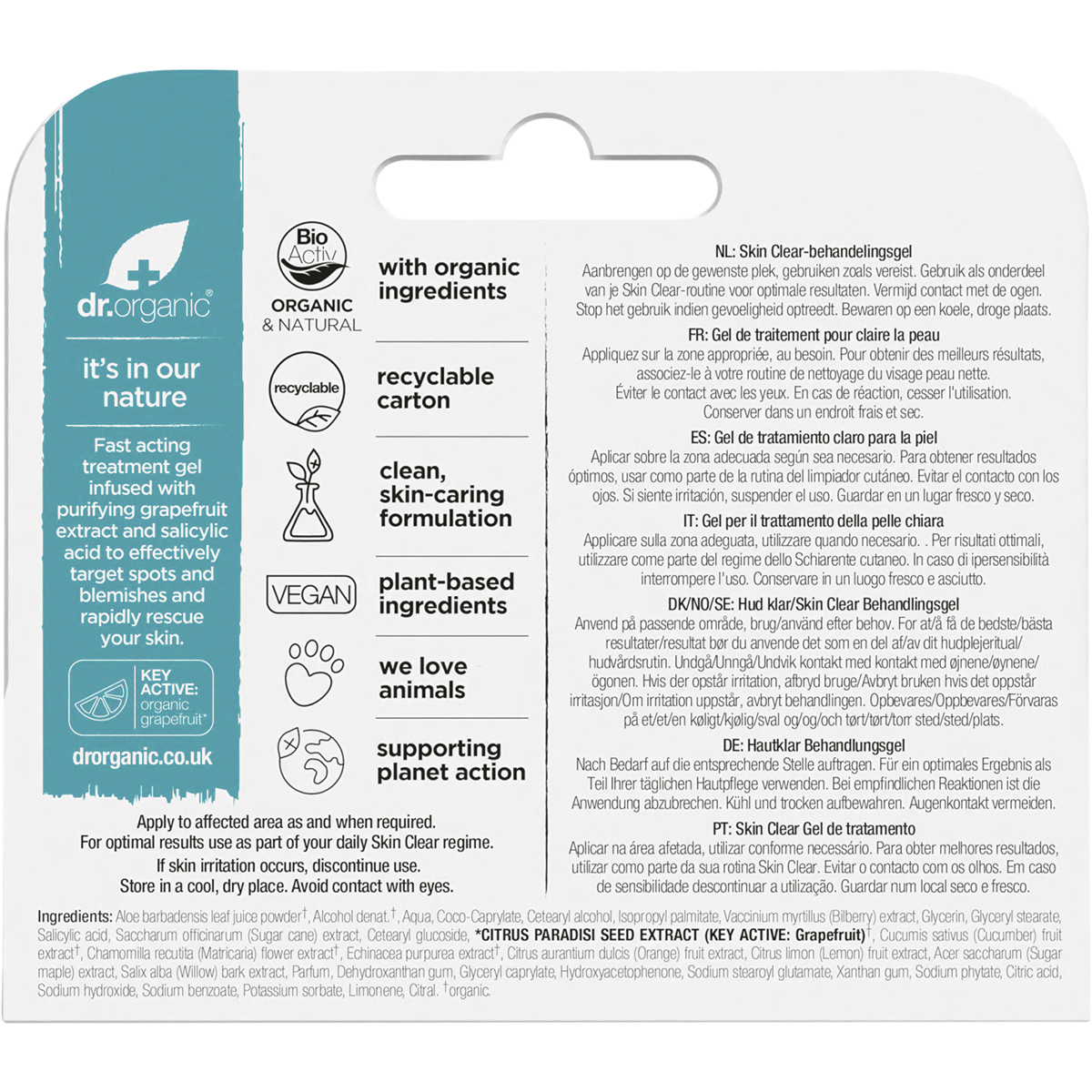 Treatment Gel Skin Clear