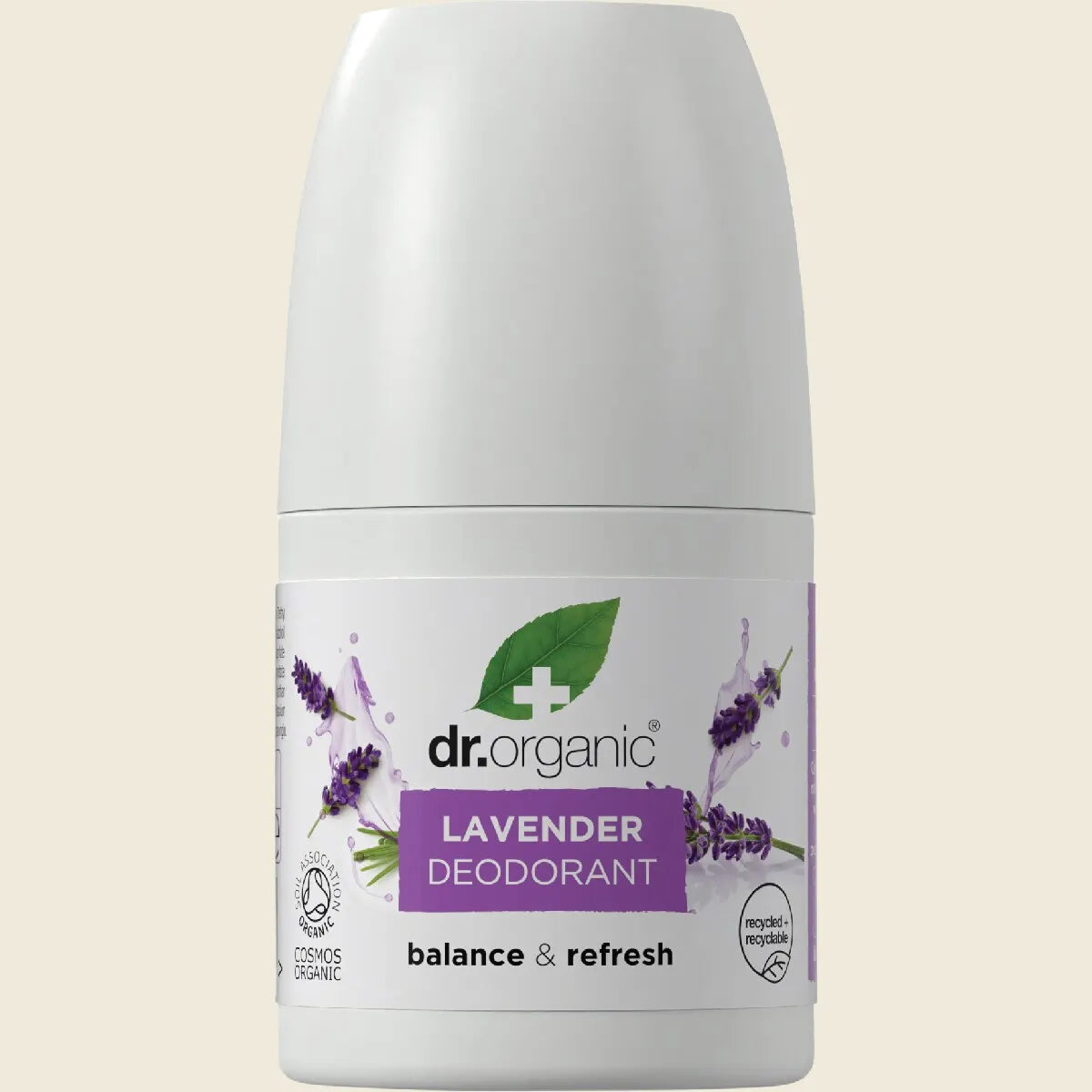 Dr. Organic Roll-On Deodorant Lavender 50ml