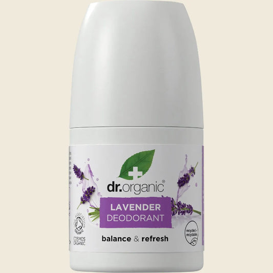 Dr. Organic Roll-On Deodorant Lavender 50ml