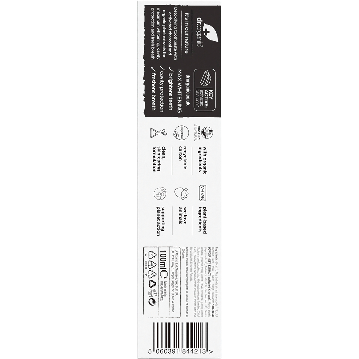 Toothpaste Charcoal Whitening