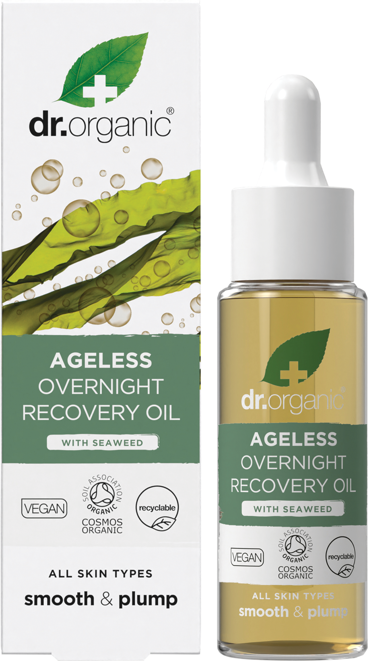 Overnight Recovery Oil Ageless with Seaweed