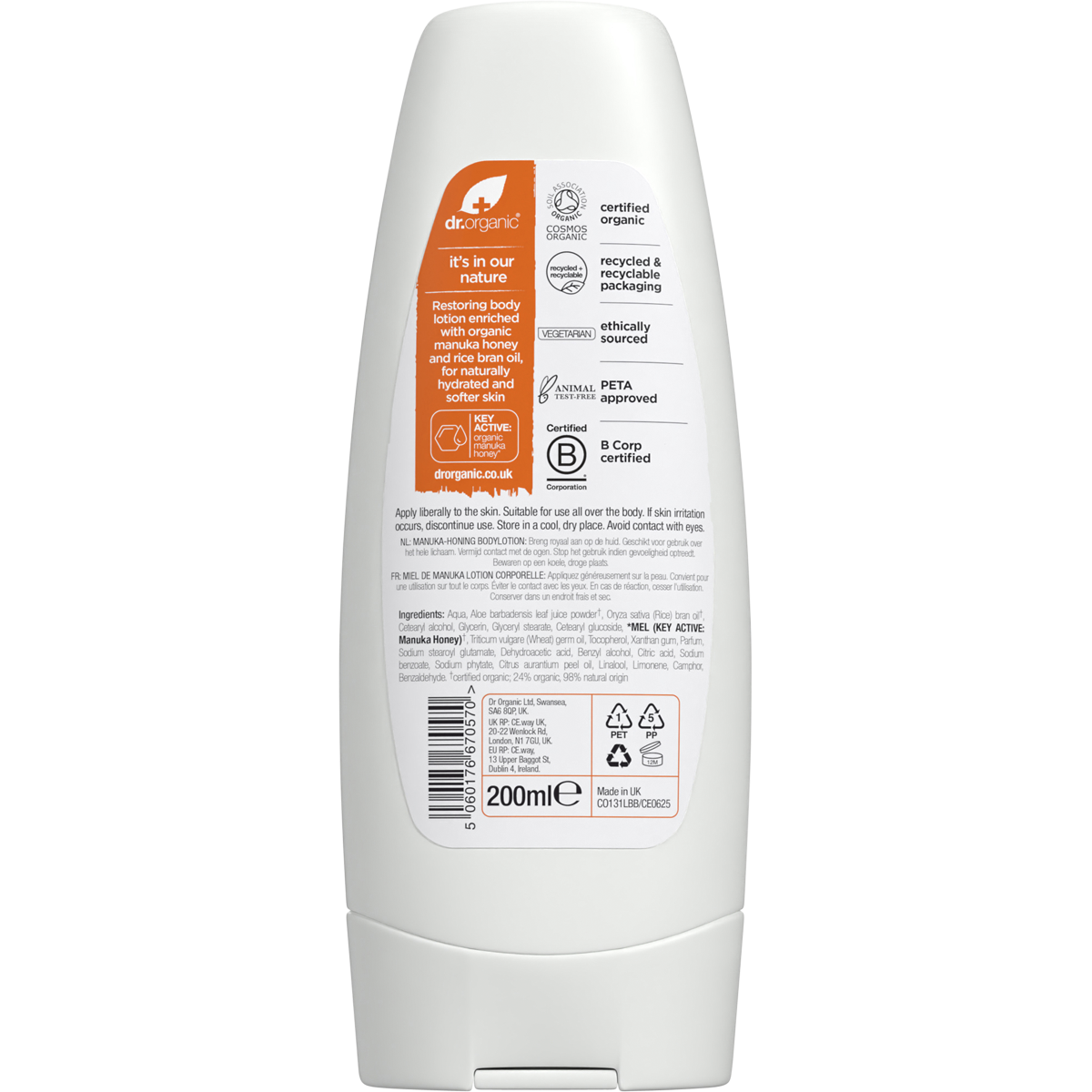 Body Lotion Manuka Honey