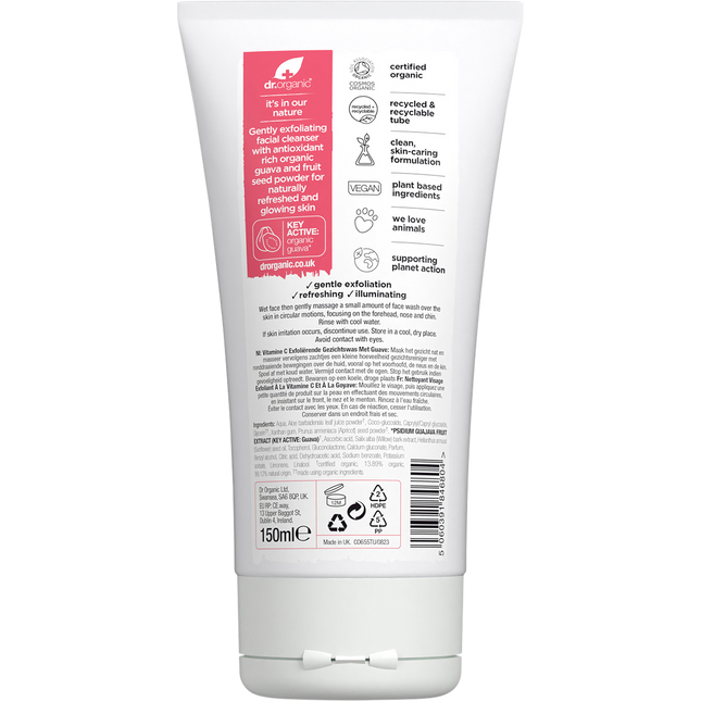 Exfoliating Face Wash Organic Guava