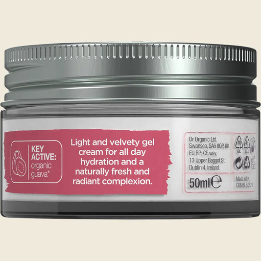 Dr. Organic Vitamin C Gel Moisturiser with Guava 50ml